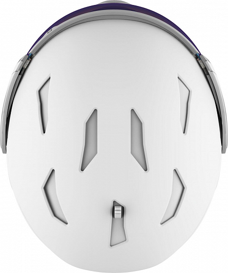 Горнолыжный шлем женский Salomon Mirage Photo White Silver/Univ - Фото 3 большая