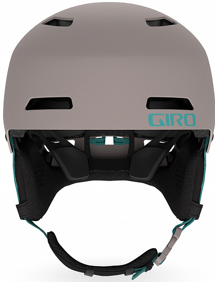 Горнолыжный шлем Giro Ledge Matte Charcoal Hannah Eddy - Фото 3 большая