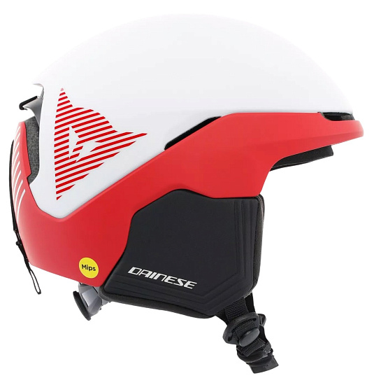 Горнолыжный шлем Dainese Nucleo Mips Lily White/Racing Red - Фото 4 большая