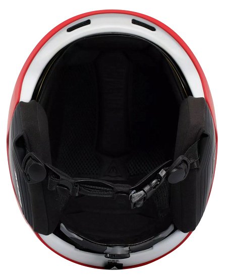 Горнолыжный шлем Dainese Nucleo Mips Lily White/Racing Red - Фото 5 большая