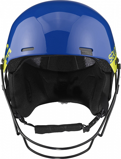 Горнолыжный шлем Salomon S Race SL Blue Neon Yellow - Фото 4 большая