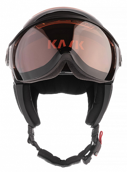 Горнолыжный шлем Kask Piuma Chrome Black/Pink Gold - Фото 3 большая