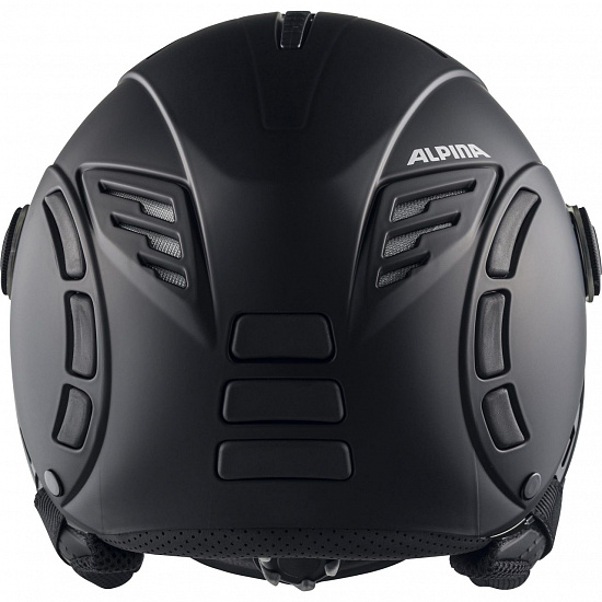 Горнолыжный шлем Alpina Jump 2.0 VM Black Matt - Фото 3 большая