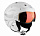 Горнолыжный шлем Bogner B-Visor Flames White - Фото 4 малая