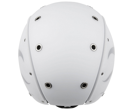 Горнолыжный шлем Bogner B-Visor Flames White - Фото 2 большая