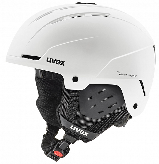 Горнолыжный шлем Uvex Stance White Matt - Фото 1 большая