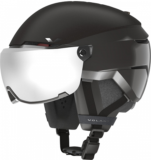 Горнолыжный шлем Volant Amid Visor Hd Plus Black - Фото 1 большая