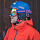 Горнолыжный шлем Shred Basher Ultimate Mr. Gs FIS RH White/Neon Green - Фото 4 малая
