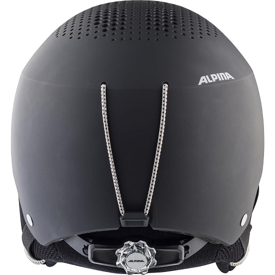 Горнолыжный шлем детский Alpina Zupo Black Matt - Фото 3 большая