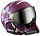 Шлем Kask Lifestyle Lady Fur Hybiscus Purple - Фото 1 малая