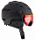 Горнолыжный шлем CP Camurai Black S.T./Dl Vario Pol Red Mirror - Фото 1 малая