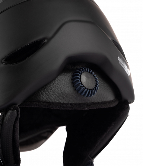 Горнолыжный шлем CP Camurai Black S.T./Dl Vario Pol Red Mirror - Фото 3 большая