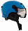 Горнолыжный шлем CP Carachillo Xs Blue Shiny/Clear Silver Mirror - Фото 1 малая