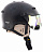 Горнолыжный шлем CP Carachillo Vintage/Black/Dl Vario Gold Mirror - Фото 1 малая