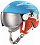 Горнолыжный шлем детский Head Mojo Visor Paw Blue - Фото 1 малая