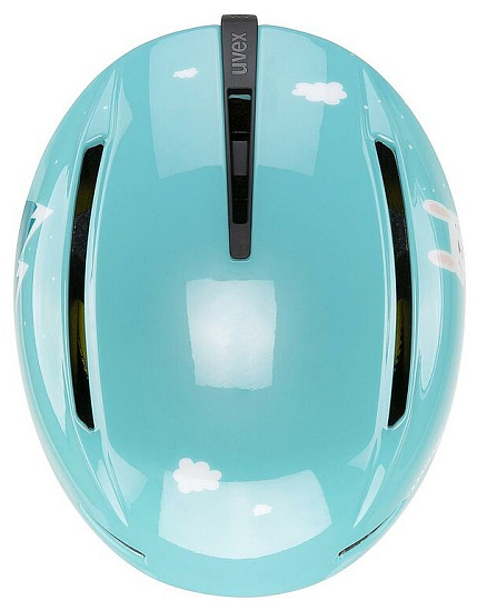 Горнолыжный шлем детский Uvex Viti Turquoise Rabbit - Фото 2 большая