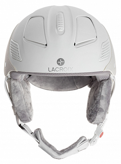 Горнолыжный шлем Lacroix Luna White - Фото 3 большая
