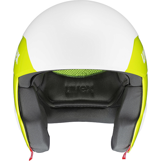 Горнолыжный шлем Uvex Invictus Mips Lime/White Mat - Фото 2 большая