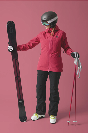 Горнолыжный шлем Scott Chase 2 Plus Pale Pink - Фото 6 большая