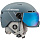 Горнолыжный шлем Cebe Fireball Mat Ciment White/Blue Flash Mirror - Фото 1 малая