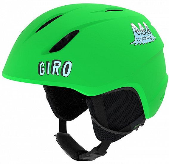 Горнолыжный шлем детский Giro Launch Matte Bright Green Tagazoo - Фото 1 большая