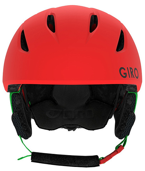 Горнолыжный шлем детский Giro Launch Matte Bright Red - Фото 2 большая