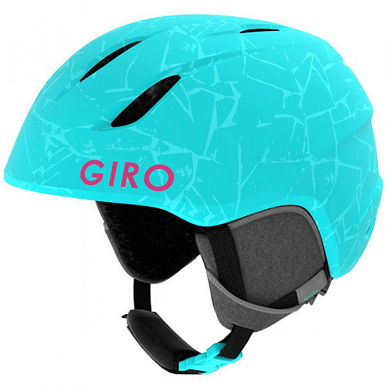 Горнолыжный шлем детский Giro Launch Matte Glacier Rock - Фото 1 большая