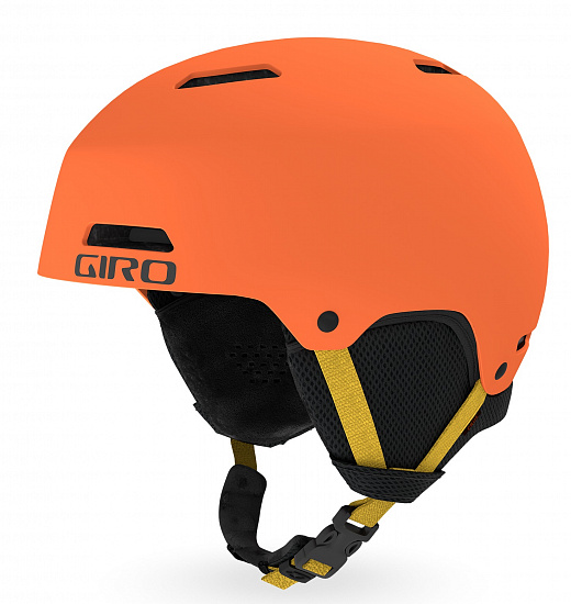 Горнолыжный шлем детский Giro Crue Matte Deep Orange - Фото 1 большая