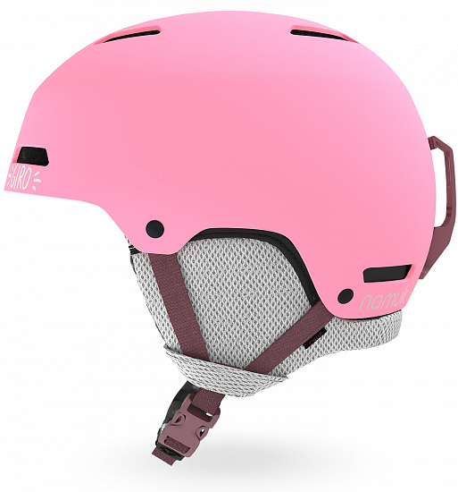Горнолыжный шлем детский Giro Crue Matte Pink Namuk - Фото 2 большая