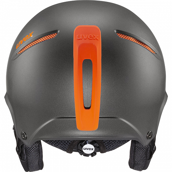 Горнолыжный шлем Uvex Jakk+ Dark Slate Orange - Фото 5 большая