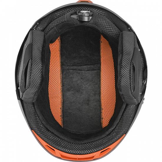 Горнолыжный шлем Uvex Jakk+ Dark Slate Orange - Фото 6 большая
