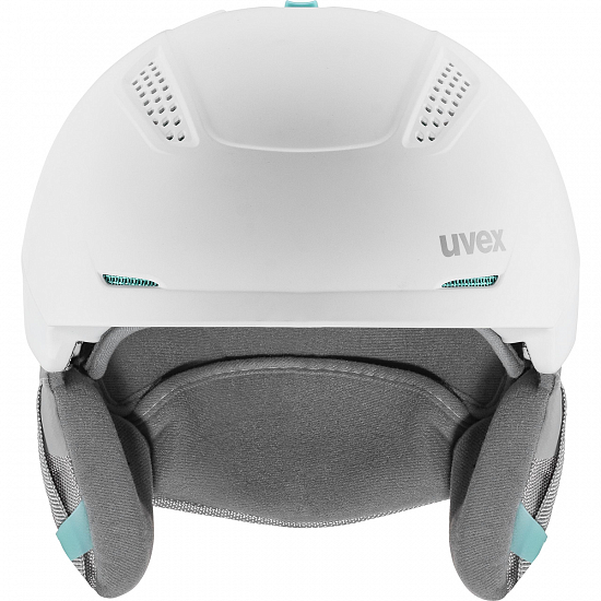 Горнолыжный шлем Uvex ultra White/Mint Mat - Фото 2 большая