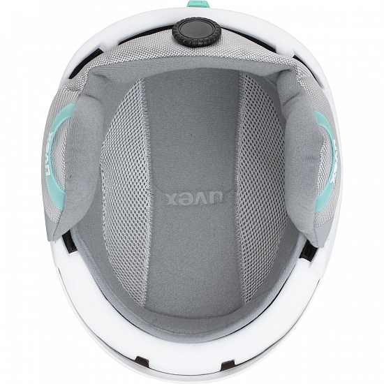 Горнолыжный шлем Uvex ultra White/Mint Mat - Фото 5 большая