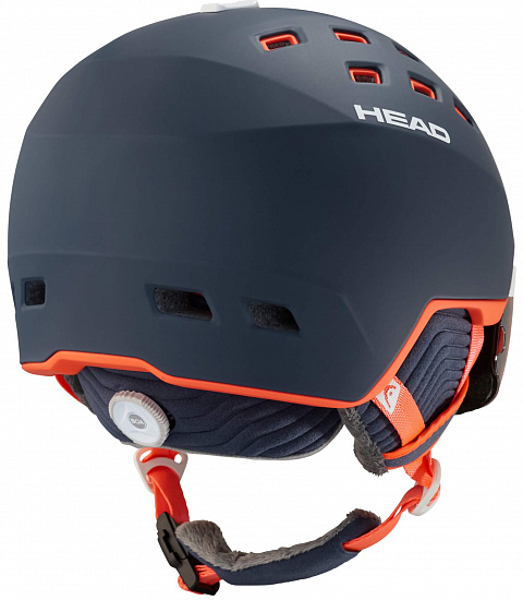 Горнолыжный шлем женский Head Rachel Blue/Salomon - Фото 2 большая