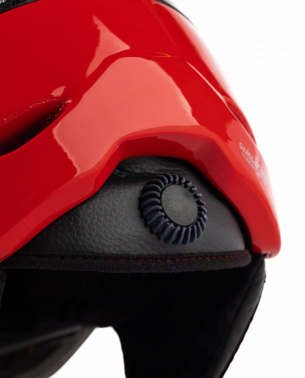 Горнолыжный шлем CP Camurai Carbon Shiny/Red Shiny/Dl Vario Pol Red Mirror - Фото 3 большая