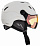 Горнолыжный шлем CP Corao + White S.T./Dl Vario Brown Pol Water Pink Mirror - Фото 1 малая