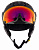 Горнолыжный шлем CP Corao + Black S.T./Dl Vario Pol Red Mirror - Фото 2 малая