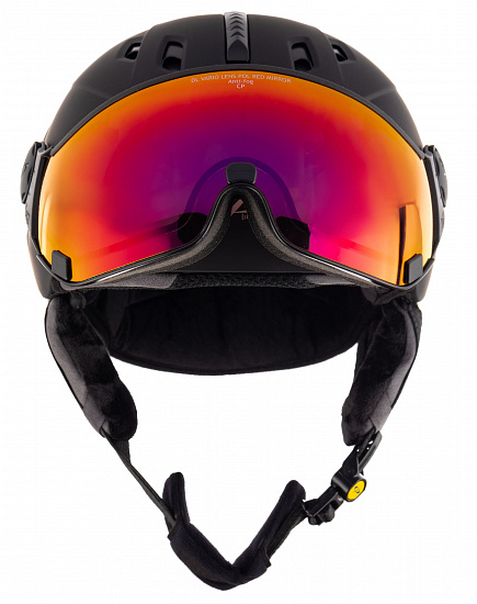Горнолыжный шлем CP Corao + Black S.T./Dl Vario Pol Red Mirror - Фото 2 большая