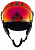 Горнолыжный шлем CP Corao + Red S.T./Black S.T./Dl Vario Pol Red Mirror - Фото 2 малая