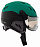 Горнолыжный шлем CP Corao + Green S.T./Black S.T./Clear Silver Mirror - Фото 1 малая