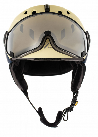Горнолыжный шлем CP Corao + Soft Yellow S.T./Maritime S.T./Clear Silver Mirror - Фото 3 большая
