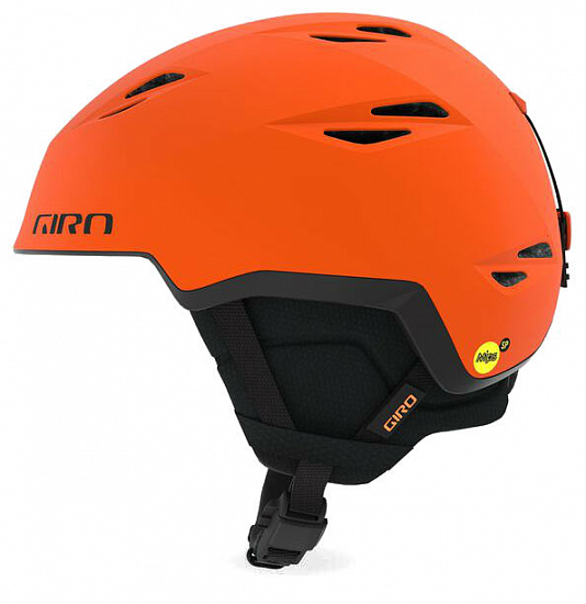 Горнолыжный шлем Giro Grid Mips Matte Bright Orange - Фото 2 большая