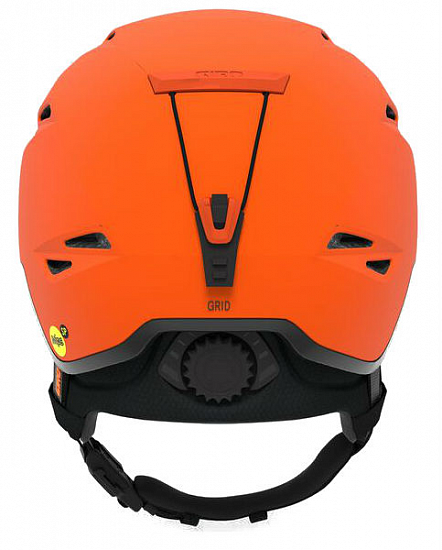 Горнолыжный шлем Giro Grid Mips Matte Bright Orange - Фото 3 большая