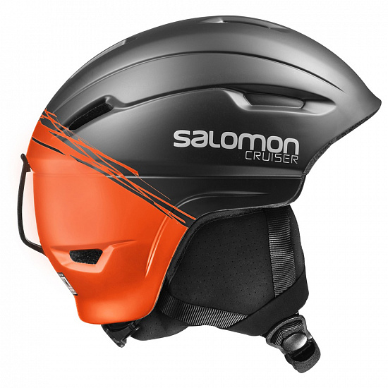 Горнолыжный шлем Salomon Cruiser 4D Black/Orange - Фото 1 большая