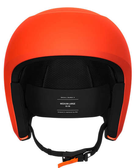 Горнолыжный шлем POC Skull Dura X MIPS Fluorescent Orange Matt - Фото 2 большая
