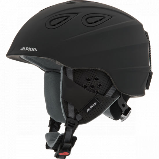 Горнолыжный шлем Alpina Grap 2.0 Black Matt - Фото 1 большая