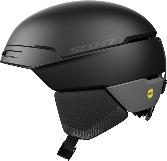 Горнолыжный шлем Scott Flow Mips Black - Фото 2 большая
