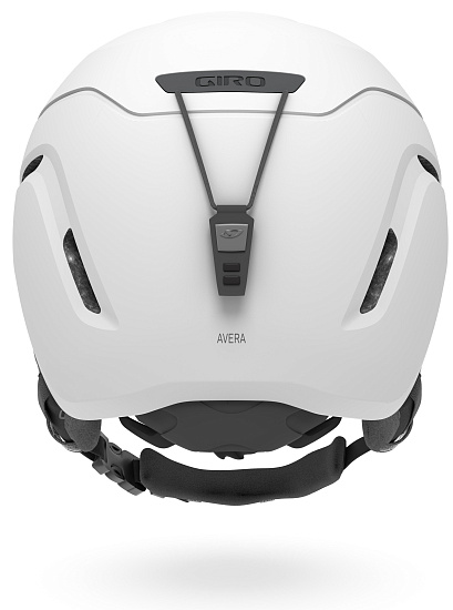 Горнолыжный шлем женский Giro Avera Matte White - Фото 3 большая