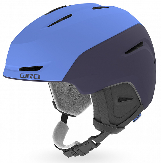 Горнолыжный шлем женский Giro Avera Matte Midnight/Shock Blue - Фото 1 большая