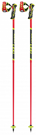 Горнолыжные палки Leki Venom SL 3D Neonyellow/Darkanthracite - Фото 1 большая